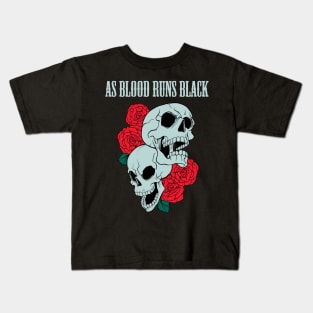 AS BLOOD RUNS BLACK BAND Kids T-Shirt